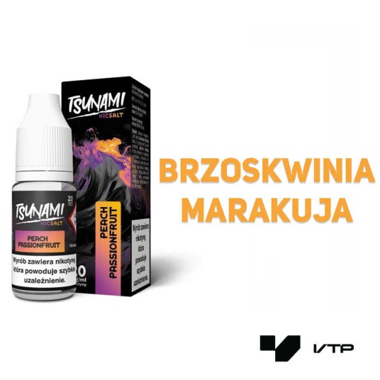 *Liquid Tsunami Salt - Peach Passion 10ML 20MG -zdjęcie numer 2
