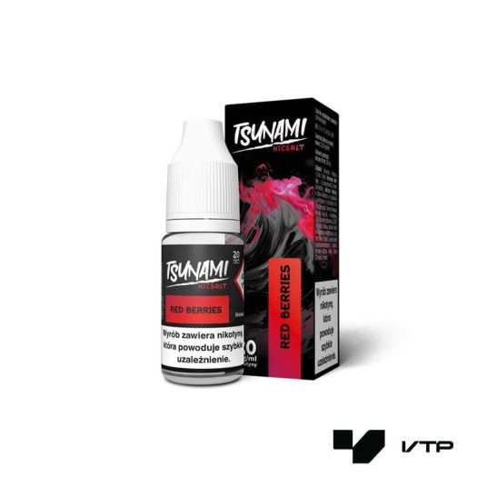 *Liquid Tsunami Salt - Red Berries 10ML 20MG -zdjęcie numer 1