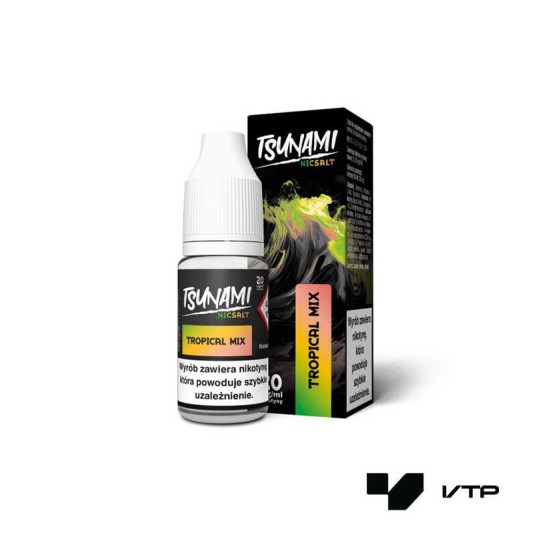 *Liquid Tsunami Salt - Tropical Mix 10ML 20MG -zdjęcie numer 1