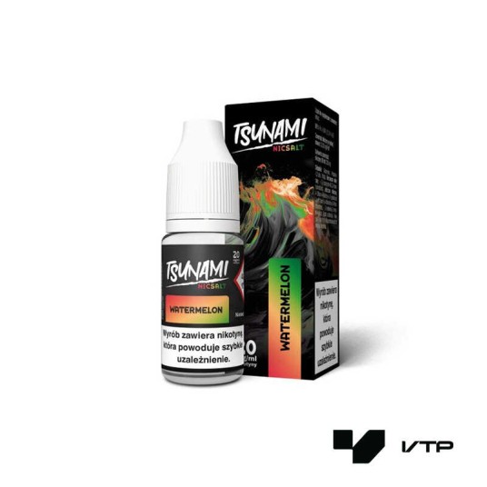 *Liquid Tsunami Salt - Watermelon 10ML 20MG -zdjęcie numer 1