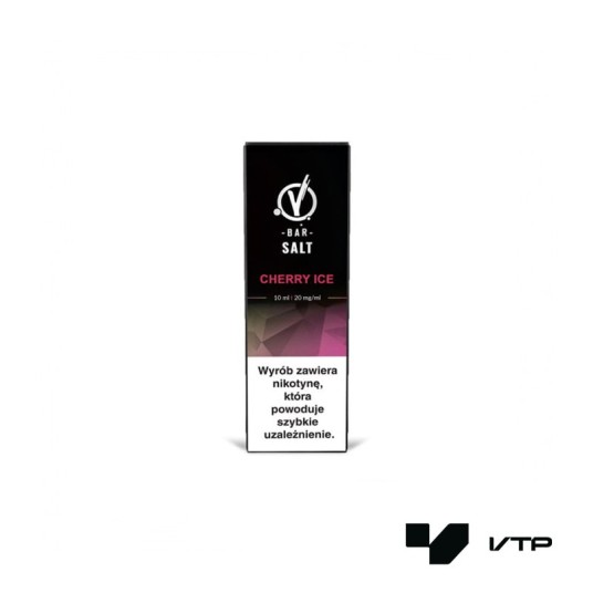 *LIQUID VBAR SALT - CHERRY ICE 10ML 20MG -zdjęcie numer 1