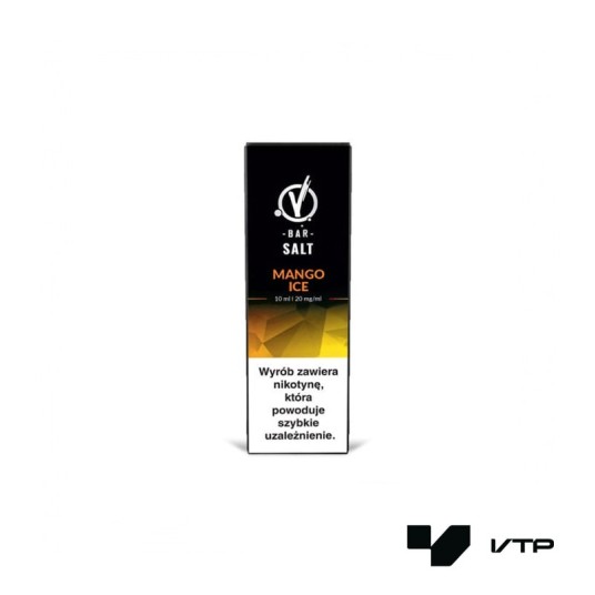 *LIQUID VBAR SALT - MANGO ICE 10ML 20MG -zdjęcie numer 1