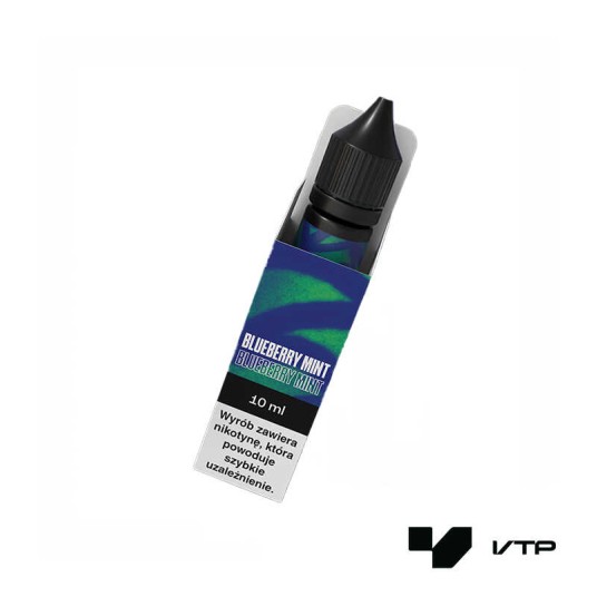 LIQUID VJUICE GO+ - BLUEBERRY MINT 3MG -zdjęcie numer 1