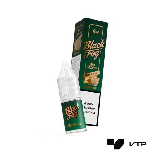 **Longfill BlackFog 9/10ml - Mint Tobacco -zdjęcie numer 1