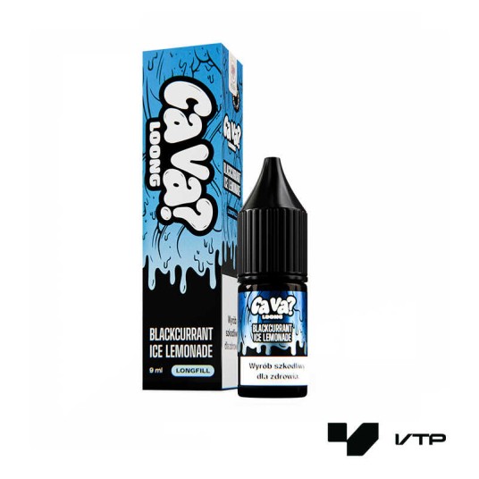 **Longfill CaVa - Blackcurrant Ice Lemonade 9/10ML -zdjęcie numer 1