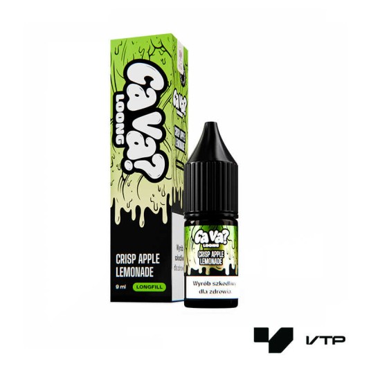 **Longfill CaVa - Crisp Apple Lemonade 9/10ML -zdjęcie numer 1
