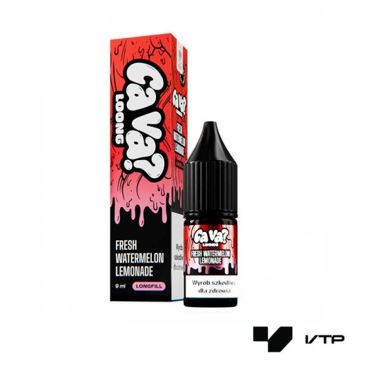 **Longfill CaVa - Fresh Watermelon Lemonade 9/10ML -zdjęcie numer 1