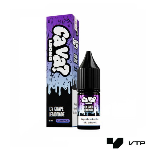 **Longfill CaVa - Ice Grape Lemonade 9/10ML -zdjęcie numer 1