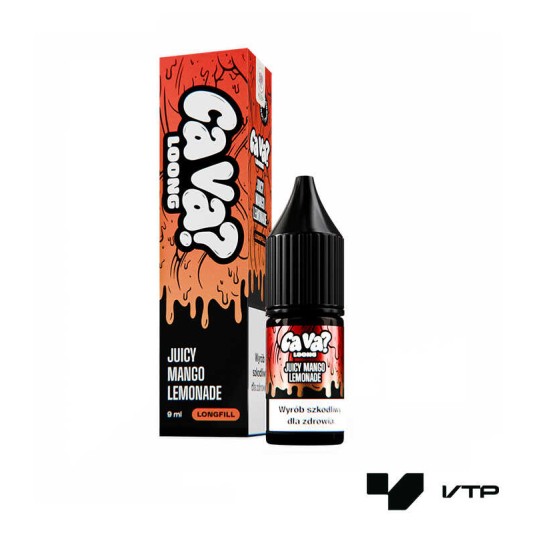 **Longfill CaVa - Juicy Mango Lemonade 9/10ML -zdjęcie numer 1