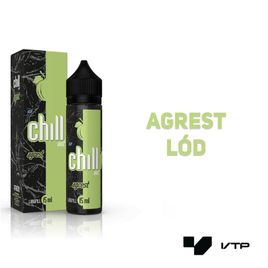 LONGFILL CHILL OUT - AGREST ICE 15ML -zdjęcie numer 2