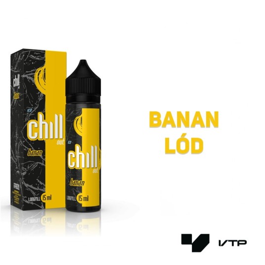 LONGFILL CHILL OUT - BANAN ICE 15ML -zdjęcie numer 2