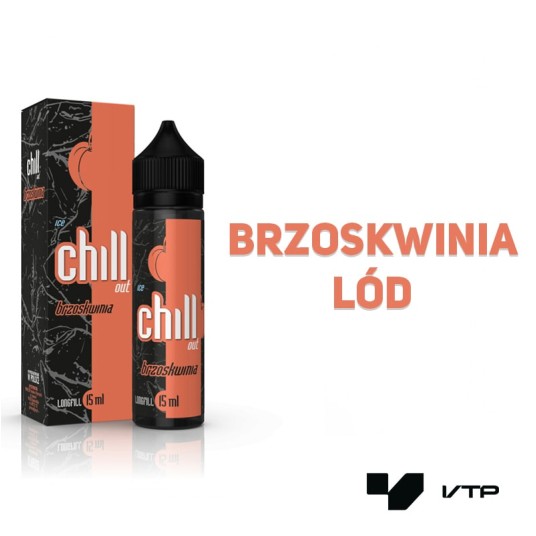 LONGFILL CHILL OUT - BRZOSKWINIA ICE 15ML -zdjęcie numer 2