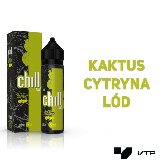 LONGFILL CHILL OUT - KAKTUS CYTRYNA ICE 15ML -zdjęcie numer 2