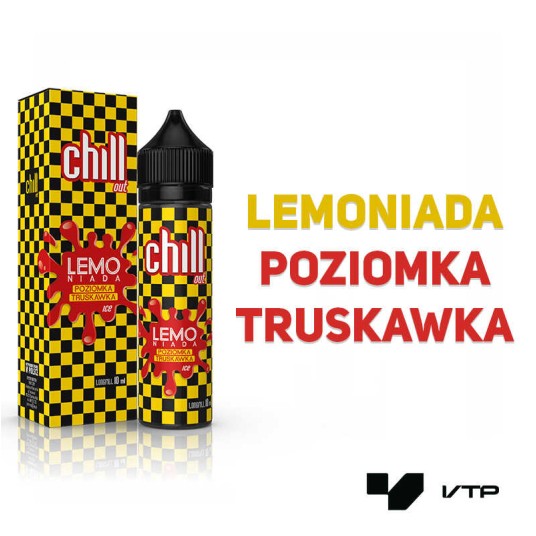 *LONGFILL CHILL OUT - LEMONIADA POZIOMKA TRUSKAWKA -zdjęcie numer 2