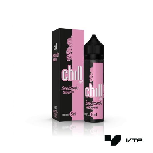 LONGFILL CHILL OUT - LICZI CZARNY BEZ LIMONKA 15ML -zdjęcie numer 1