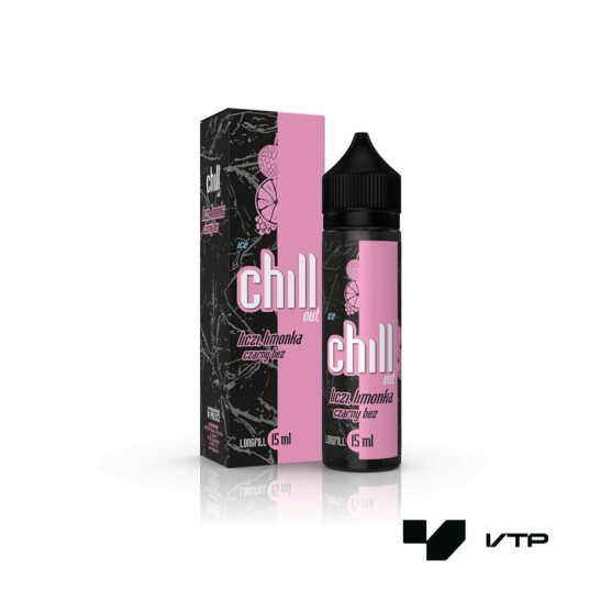 LONGFILL CHILL OUT - LICZI CZARNY BEZ LIMONKA ICE -zdjęcie numer 1