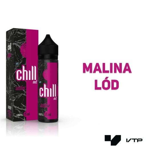LONGFILL CHILL OUT - MALINA ICE 15ML -zdjęcie numer 2