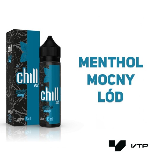 LONGFILL CHILL OUT - MENTOL MOCNY ICE 15ML -zdjęcie numer 2