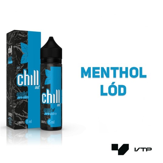*LONGFILL CHILL OUT - MENTOL ZERO CUKRU ICE 15ML -zdjęcie numer 2