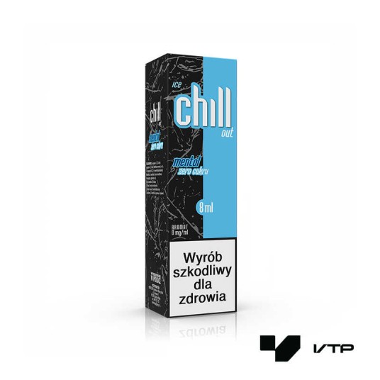 **LONGFILL CHILL OUT - MENTOL ZERO CUKRU ICE 8ML -zdjęcie numer 1