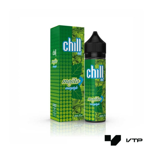 *LONGFILL CHILL OUT - MOJITO ENERGETYK ICE 10ML -zdjęcie numer 1