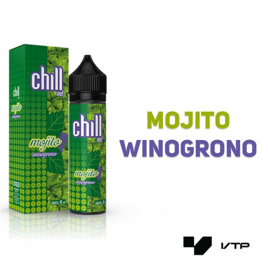 *LONGFILL CHILL OUT - MOJITO WINOGRONO ICE 10ML -zdjęcie numer 2