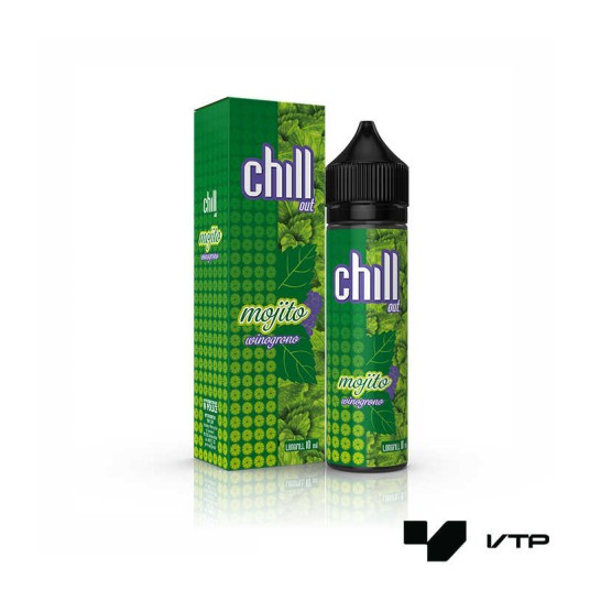 *LONGFILL CHILL OUT - MOJITO WINOGRONO ICE 10ML -zdjęcie numer 1