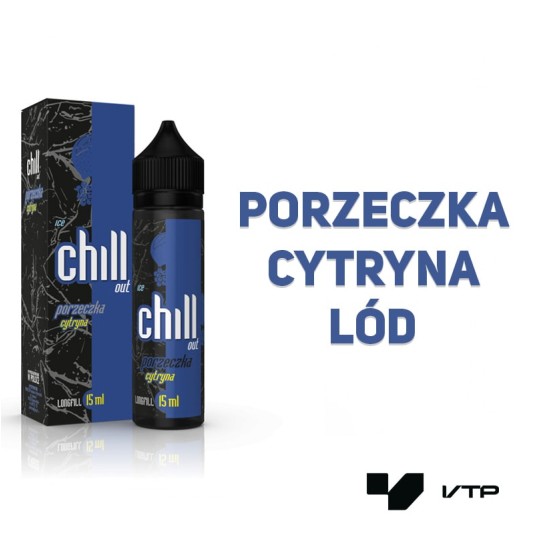 *LONGFILL CHILL OUT - PORZECZKA CYTRYNA ICE 15ML -zdjęcie numer 2