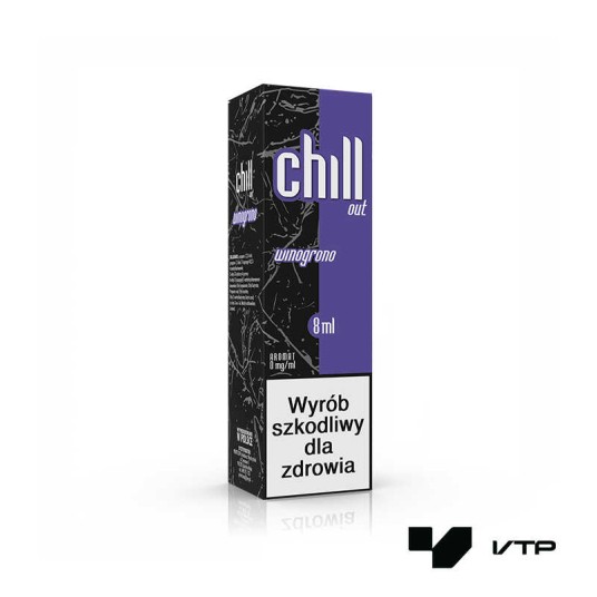 **LONGFILL CHILL OUT - WINOGRONO 8ML -zdjęcie numer 1