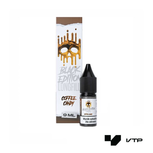 **LONGFILL DARK LINE BLACK - COFFEE CANDY 9ML -zdjęcie numer 1