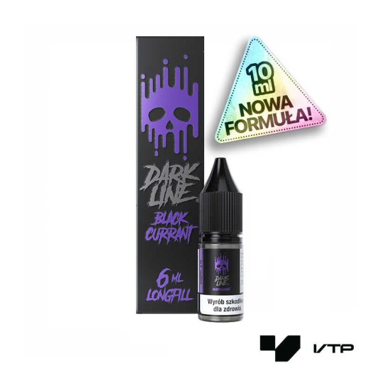 **Longfill DARK LINE - BLACK CURRANT 6ml -zdjęcie numer 1