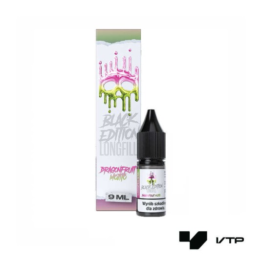 **LONGFILL DARK LINE BLACK - DRAGONFRUIT MOJIT 9ML -zdjęcie numer 1