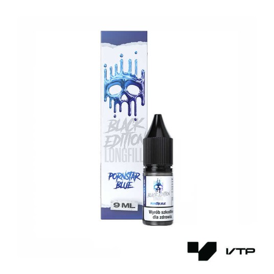 **LONGFILL DARK LINE BLACK - PORNSTAR BLUE 9ML -zdjęcie numer 1