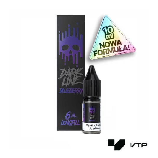 **Longfill DARK LINE - BLUEBERRY 6ml -zdjęcie numer 1