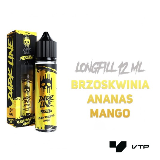 *Longfill DARK LINE BOOST - Peach Pineapple Man 12 -zdjęcie numer 2