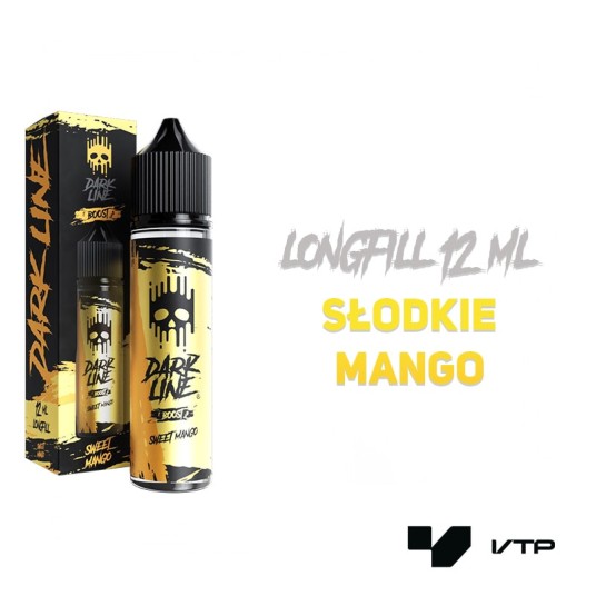 *Longfill DARK LINE BOOST - Sweet Mango 12ML -zdjęcie numer 2