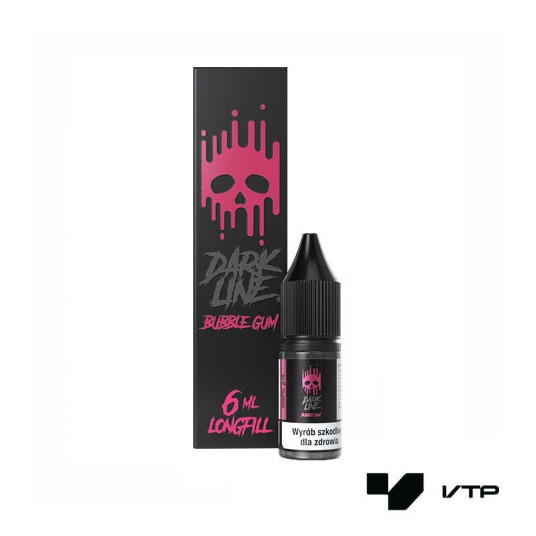 **Longfill DARK LINE - BUBBLE GUM 6ml -zdjęcie numer 1