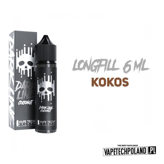 *Longfill DARK LINE - COCONUT 6ml -zdjęcie numer 2