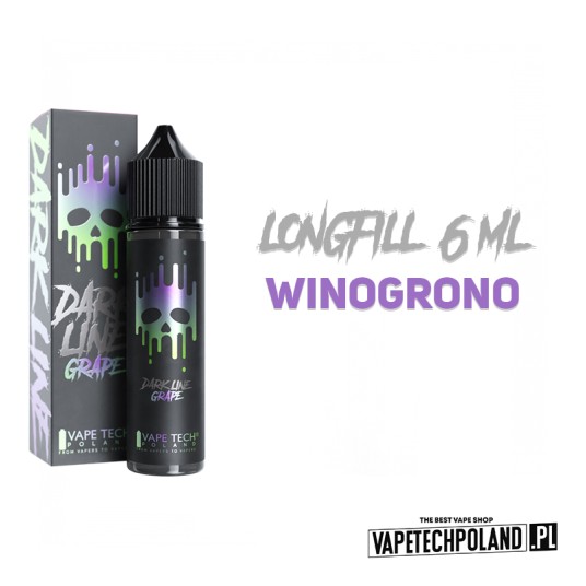 *Longfill DARK LINE - GRAPE 6ml -zdjęcie numer 2