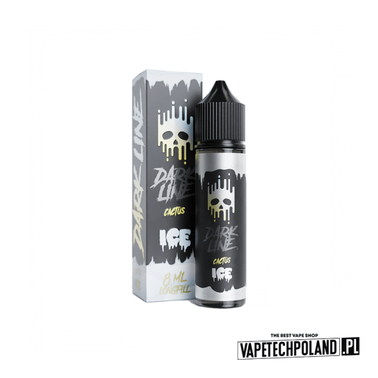 *Longfill DARK LINE ICE - CACTUS 8ML -zdjęcie numer 1