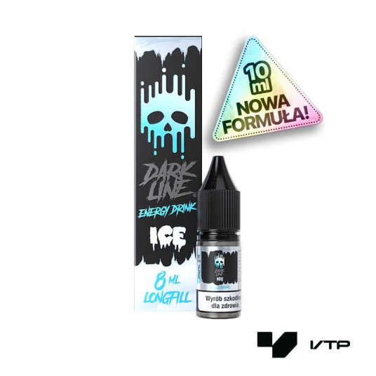 *Longfill DARK LINE ICE - ENERGY DRINK 8/10ML (NR) -zdjęcie numer 1