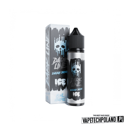 *Longfill DARK LINE ICE - ENERGY DRINK 8ML -zdjęcie numer 1