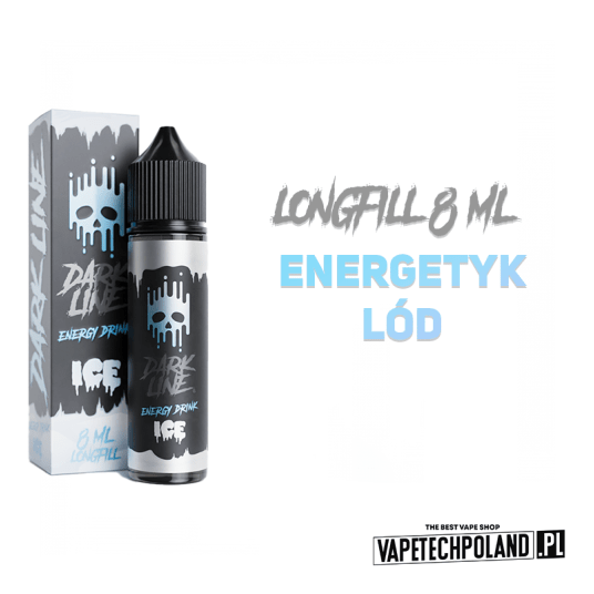 *Longfill DARK LINE ICE - ENERGY DRINK 8ML -zdjęcie numer 2