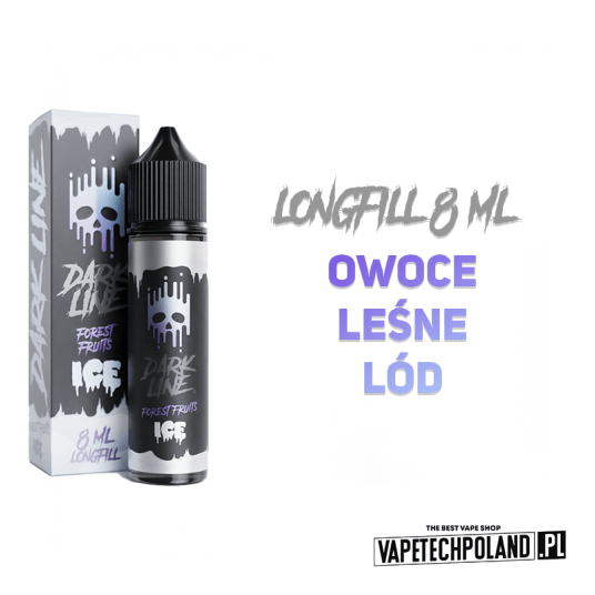 *Longfill DARK LINE ICE - FOREST FRUITS 8ML -zdjęcie numer 2