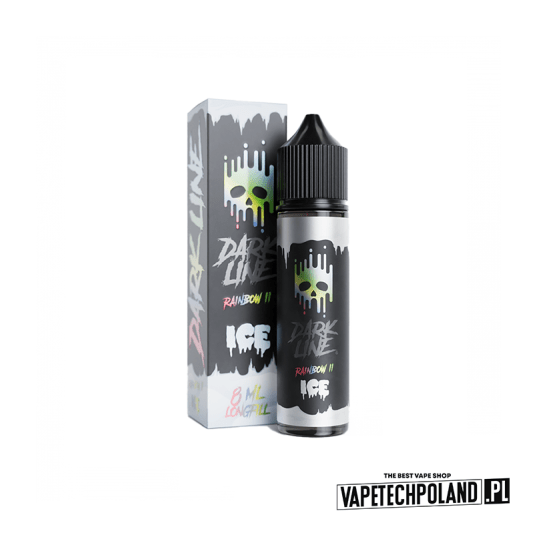 *Longfill DARK LINE ICE - RAINBOW II 8ML -zdjęcie numer 1