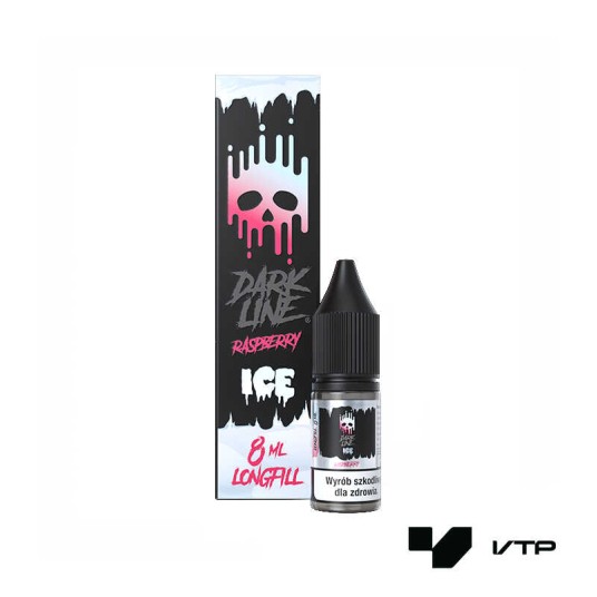 **Longfill DARK LINE ICE - RASPBERRY 8ML -zdjęcie numer 1