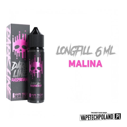 *Longfill DARK LINE - RASPBERRY 6ml -zdjęcie numer 2