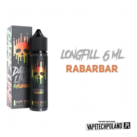 *Longfill DARK LINE - RHUBARB 6ml -zdjęcie numer 2
