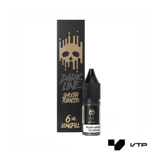 **Longfill DARK LINE - SMOOTH TOBACCO 6ml -zdjęcie numer 1