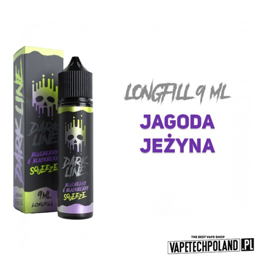 *Longfill Dark Line Squeeze - Blue & Blackb 9ML -zdjęcie numer 2